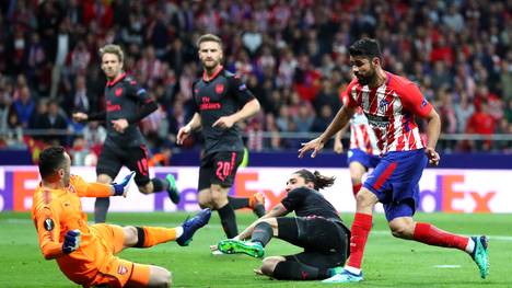 Diego Costa war Atleticos Matchwinner gegen Arsenal