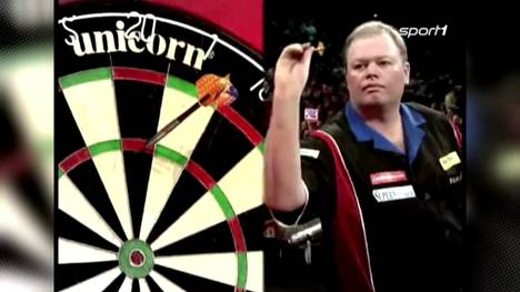 Raymond van Barneveld spielte einst den ersten 9-Darter bei einer WM, Christian Kist bei der Darts-WM 2025 den bislang letzten. SPORT1 zeigt alle Neun-Darter bei Weltmeisterschaften.