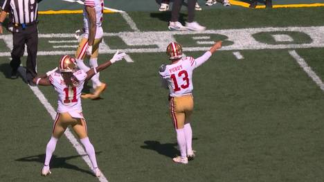 Im historischen ersten NFL-Spiel in Australien lassen die San Francisco 49ers den hochgehandelten Los Angeles Rams zum Start in die neue Saison nicht den Hauch einer Chance.
