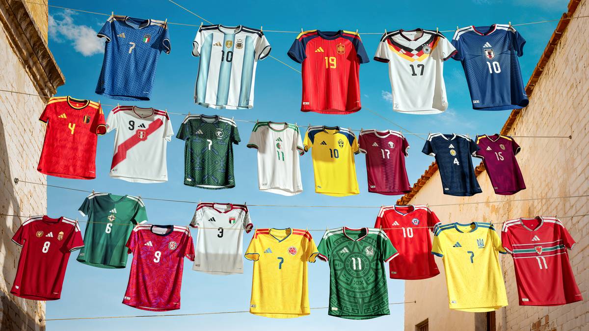 Adidas hat die 22 Heimtrikots für die Weltmeisterschaft 2026 vorgestellt. SPORT1 zeigt euch die neuen Trikots der Teams. 