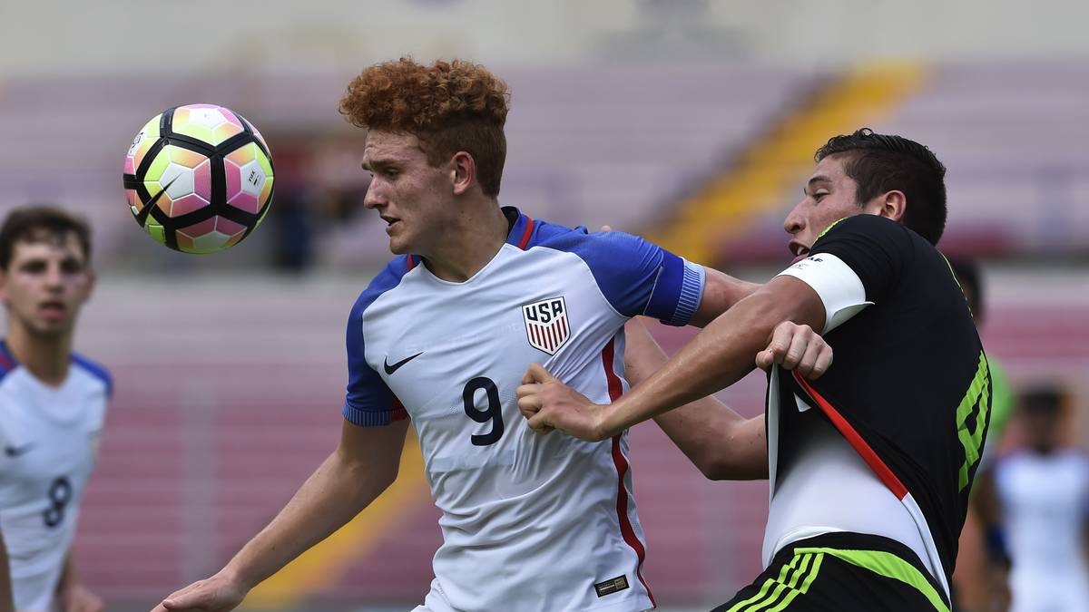 JOSH SARGENT (*20. JANUAR 2000): Obwohl viele Spitzenvereine den amerikanischen Mittelstürmer Josh Sargent verpflichten wollten, erhielt überraschend Werder Bremen den Zuschlag. Im Februar 2018 soll er dann zu seinem 18. Geburtstag seinen ersten Profi-Vertrag unterschreiben