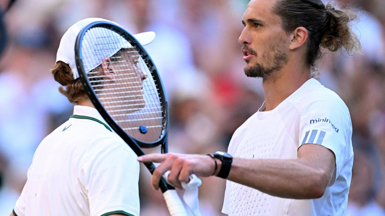 Obenauf: Alexander Zverev und Jannik Sinner