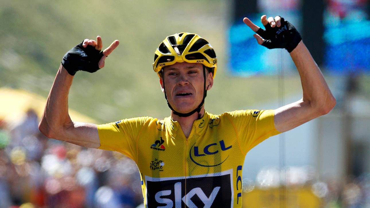 Froome hängt die Konkurrenz ab