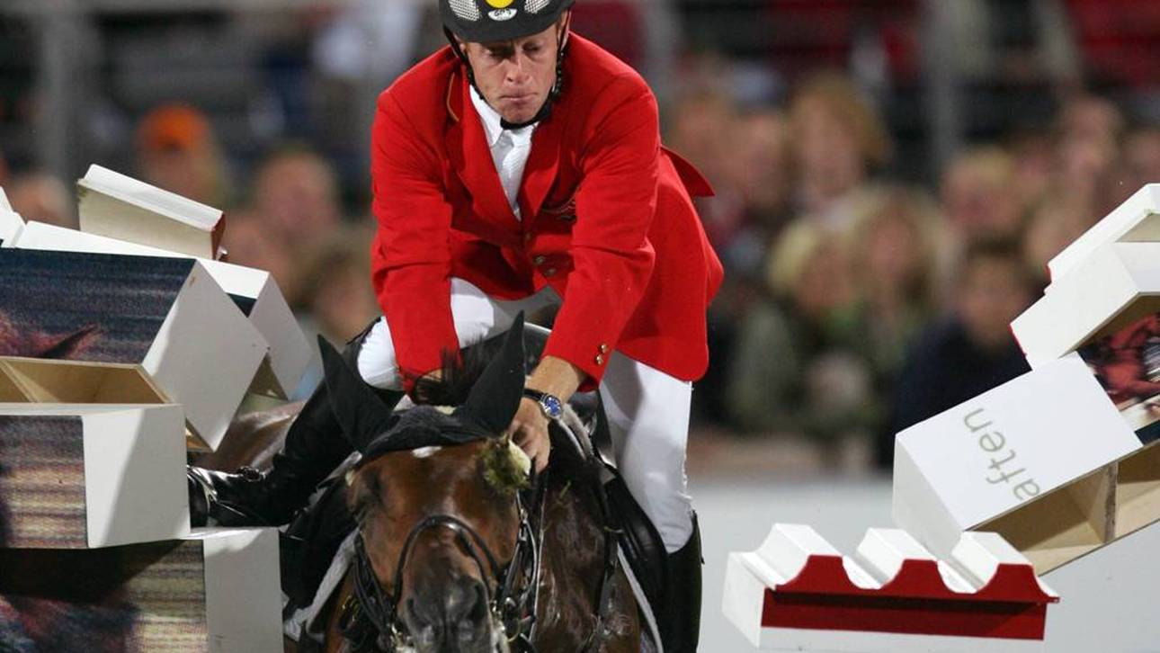 Marcus Ehnings Stute Küchengirl riss 2006 in Aachen die Mauer ein