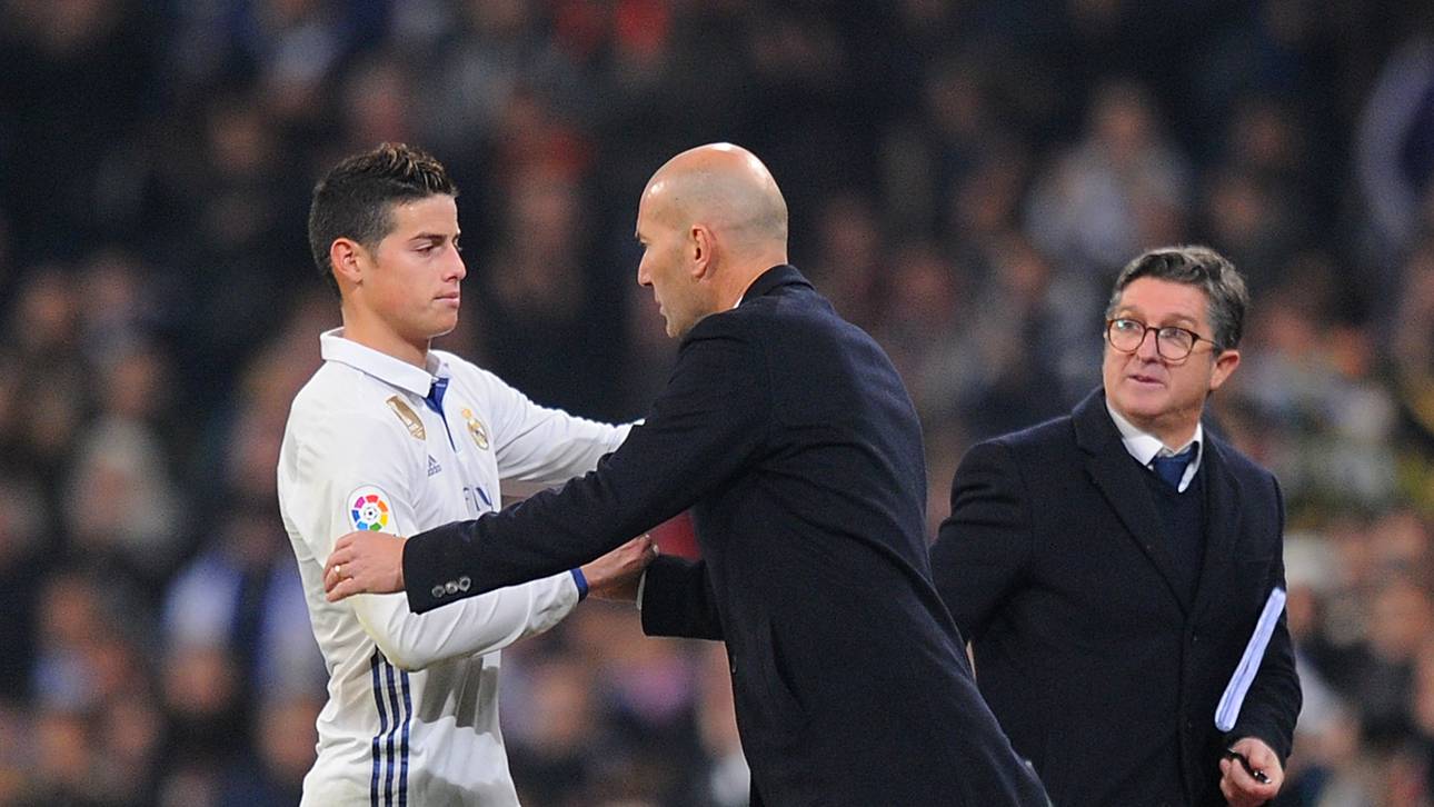 James spricht Klartext zu Zidane