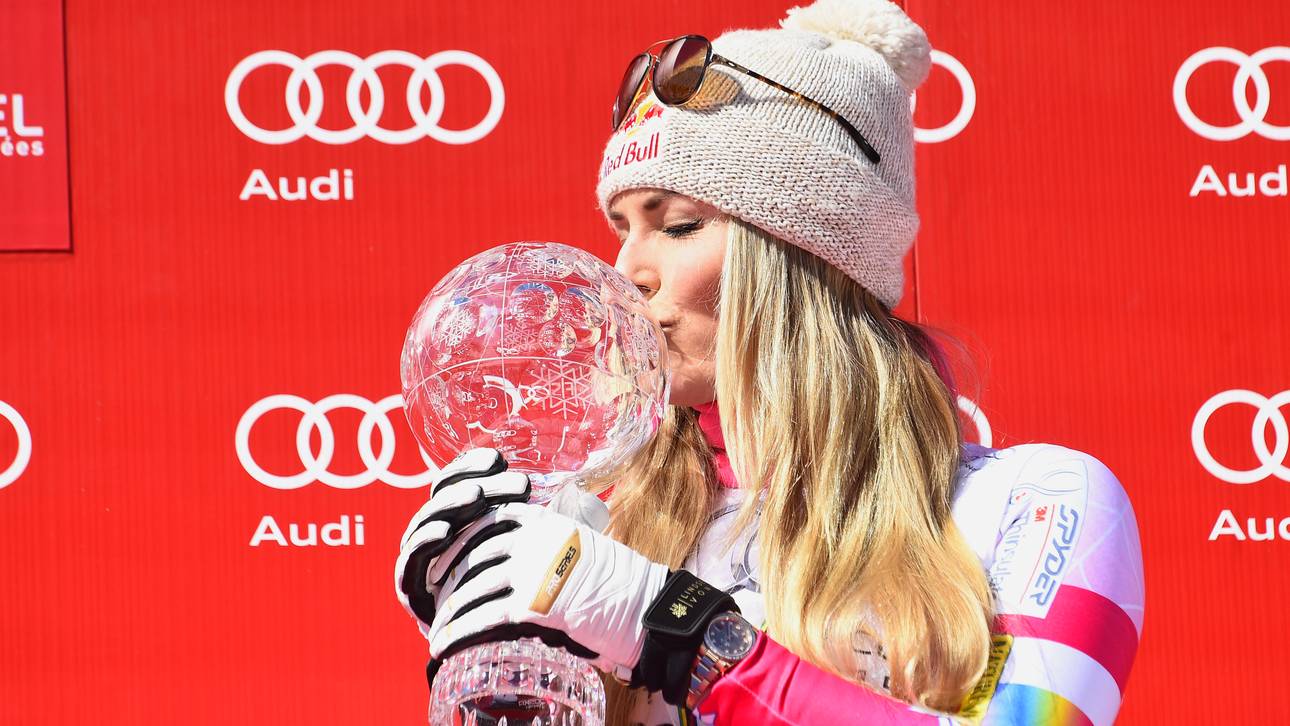 Vonn sichert sich Abfahrtsweltcup