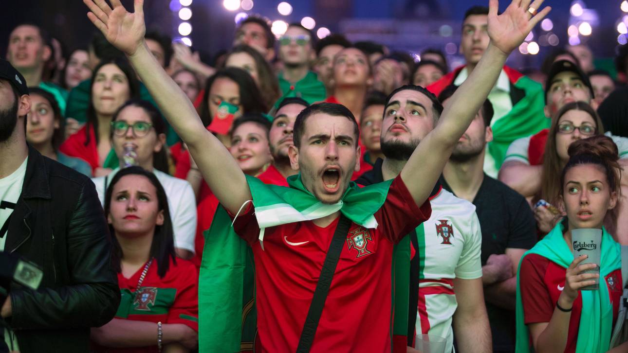 Ronaldo und Co. bei Ankunft gefeiert