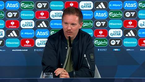 Bundestrainer Julian Nagelsmann spricht über die Belastung, die Profifußballer aushalten müssen und die Bedeutung Nationalspieler zu sein.