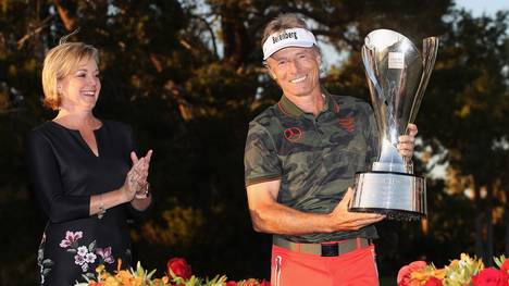 Golf: Bernard Langer gewinnt erneut Gesamtwertung, Bernhard Langer wird für seine starken Leistungen in diesem Jahr geehrt