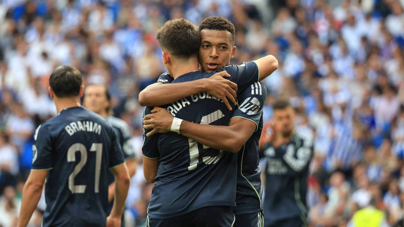 Real Madrid trotzt Unterzahl