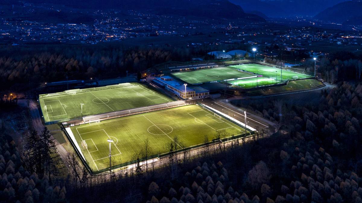 Damit auch nach Sonnenuntergang trainiert werden kann