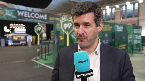 Der CEO der PDC, Matt Porter, spricht im Interview mit SPORT1 über das erhöhte Preisgeld und den Umzug im Ally Pally, um die Zuschauerkapazität zu erhöhen.