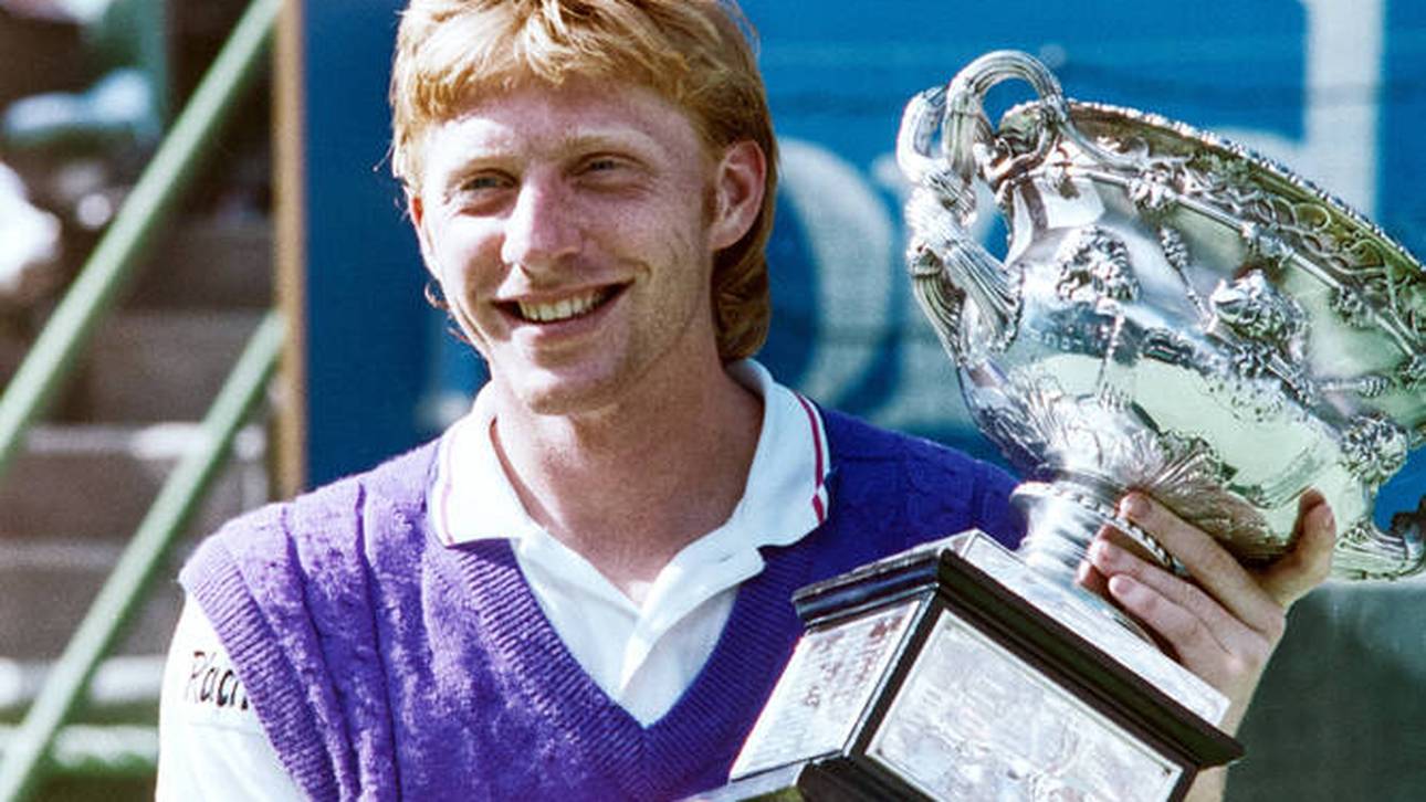 Boris Becker gewann 1991 erstmals die Australian Open
