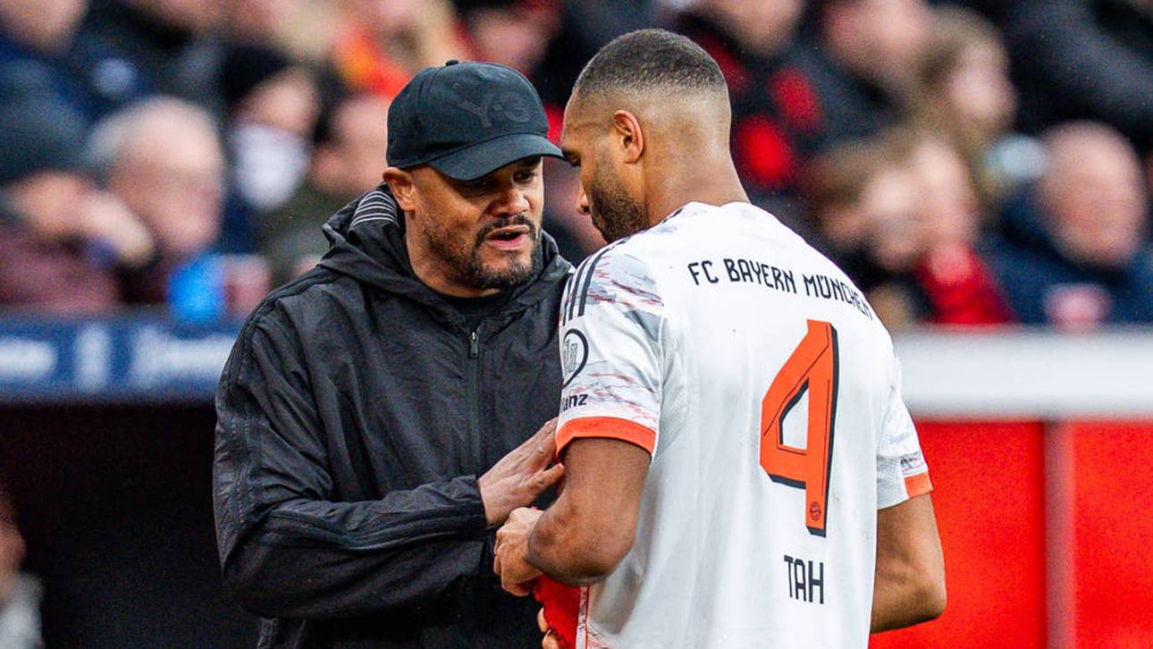 Kompany setzt Tah auf die Bank