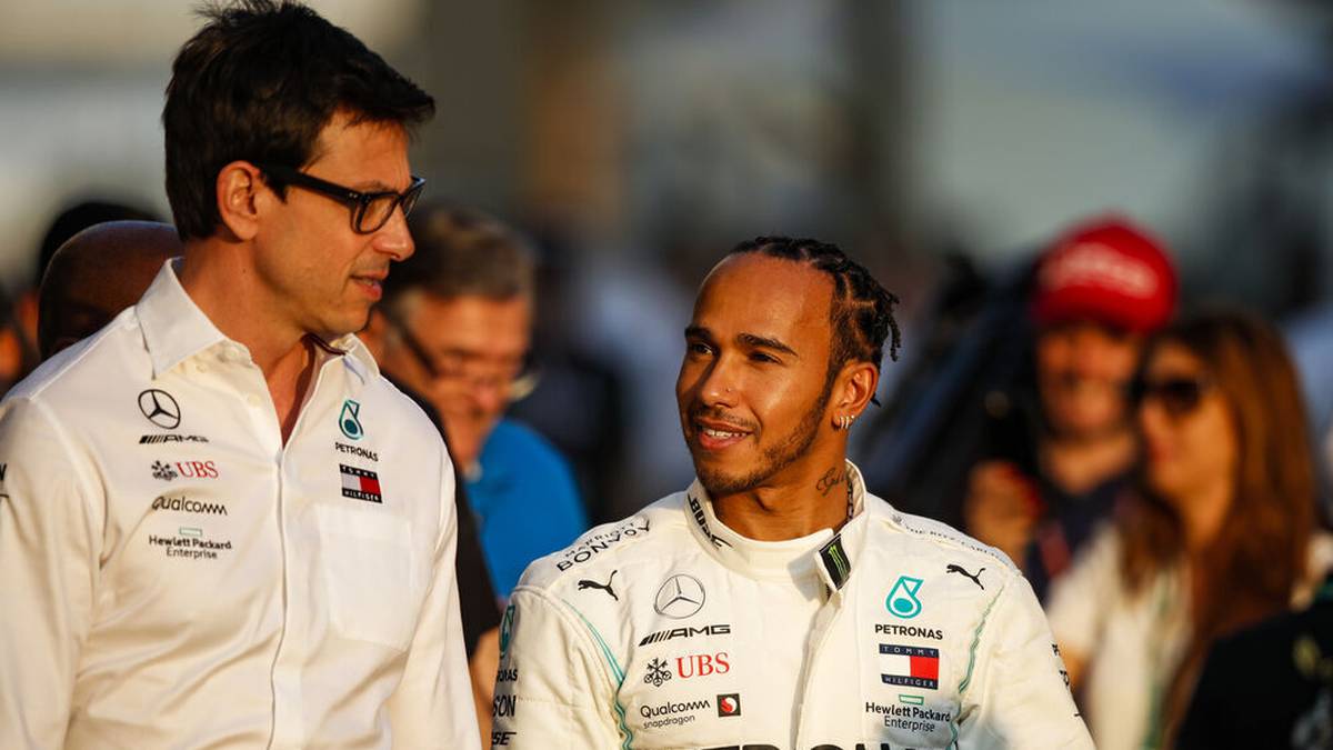 Lewis Hamilton und Toto Wolff haben beide ein Ziel: Den Vertrag des Briten bei Mercedes verlängern