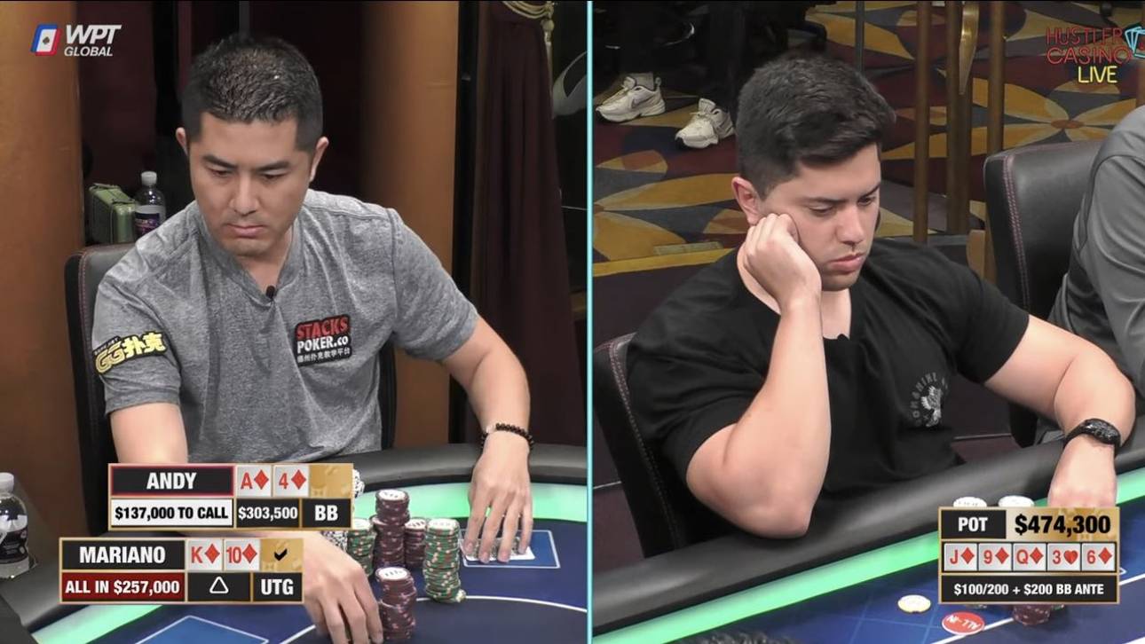 Andy Stacks verliert mit Monsterhand