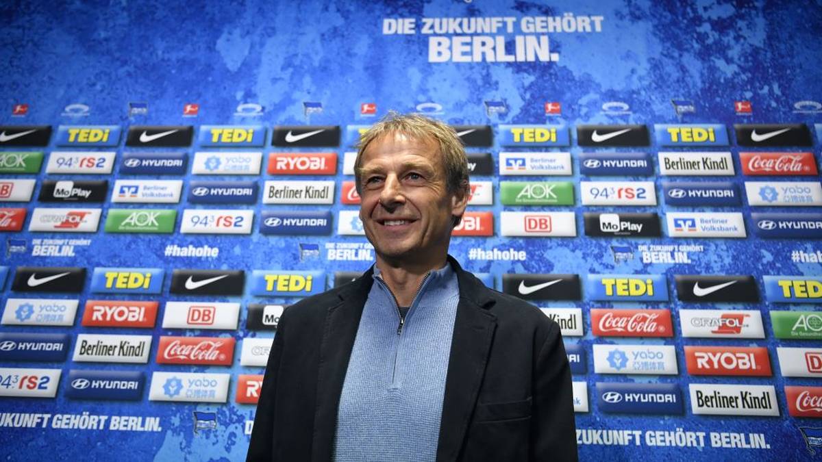 Soll die Hertha wieder nach oben führen: Jürgen Klinsmann