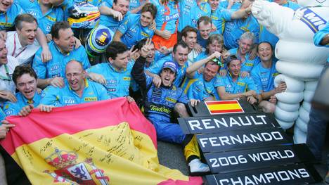 Spanish Renault driver Fernando Alonso (