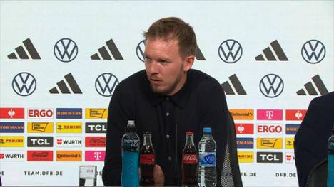 Im Vorfeld des Spiels gegen die Niederlande werden Manuel Neuer, Thomas Müller und Ilkay Gündogan verabschiedet. Julian Nagelsmann verrät, wie er den Moment erlebt hat.