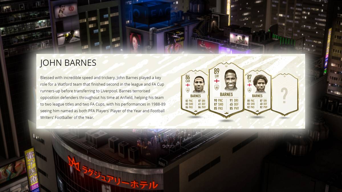 LF: Josh Barnes (England)