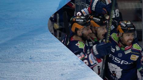 Die Eisbären Berlin gewinnen ein hart umkämpftes Spiel 5 in der Halbfinalserie gegen Mannheim und greifen jetzt nach dem zweiten Titel in Folge.