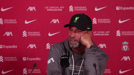 Vor dem Spiel des FC Liverpool bei den Wolverhampton Wanderers wird Jürgen Klopp nach Mohamed Salah gefragt - und reagiert komplett fassungslos.