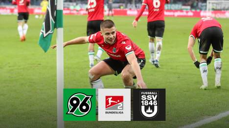 Hannover 96 mischt in der 2. Bundesliga wieder ganz vorne mit - obwohl das stärkste Heim-Team im Unterhaus gegen Ulm erst 0:2 hinten lag. Dann aber stand ein Joker zweimal goldrichtig.