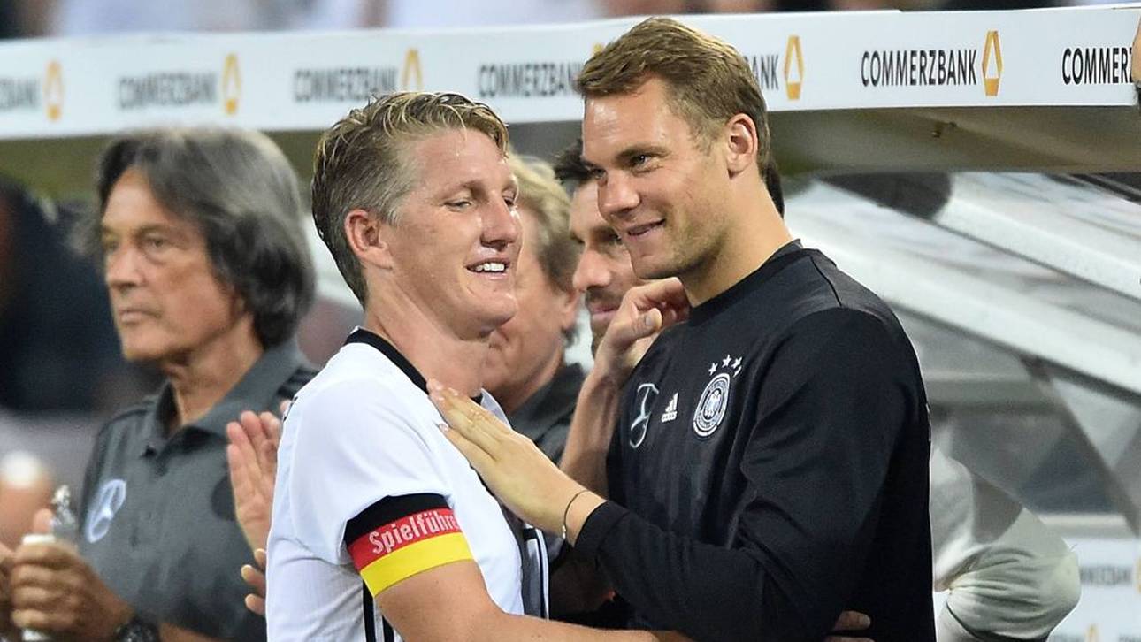 Bastian Schweinsteiger und Manuel Neuer wurden 2014 gemeinsam Weltmeister