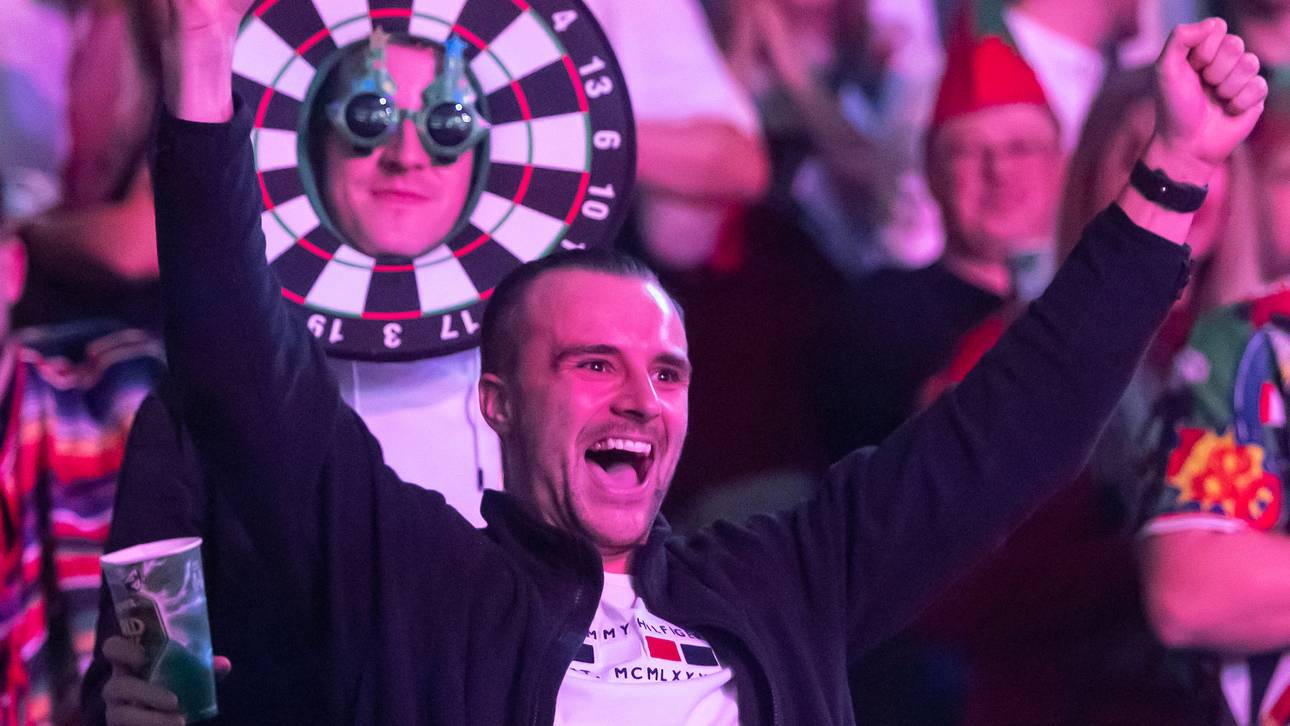 Darts-Fan Chris gewinnt 60.000 Pfund