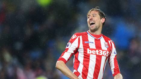 Peter Crouch steht derzeit bei Stoke City unter Vertrag