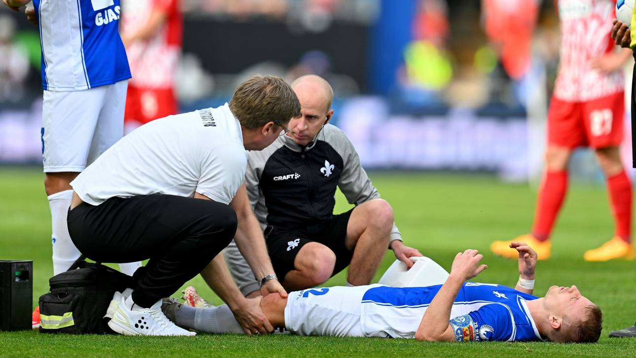 Schock! Saisonaus für Darmstadt-Kapitän