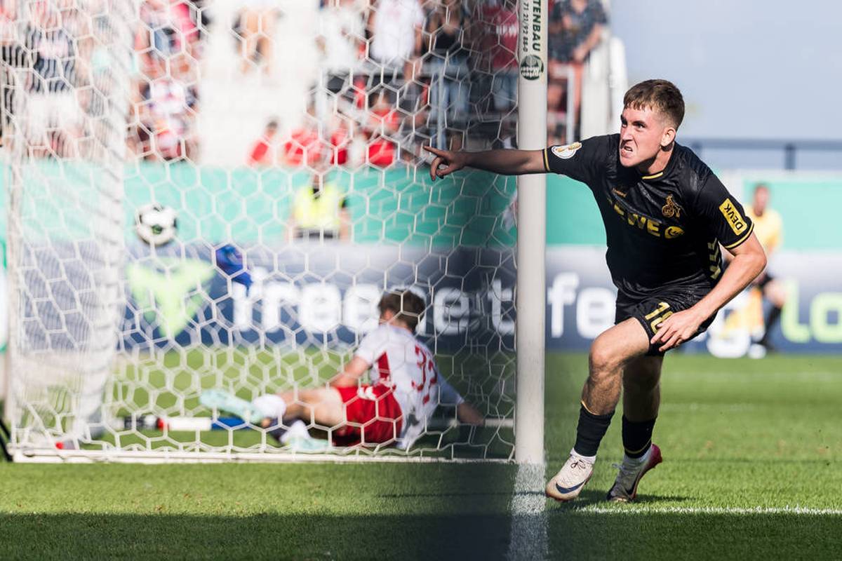 Der 1. FC Köln zittert sich in die zweite Runde des DFB-Pokals. Gegen Regensburg rettet ein Last-Minute-Treffer den Sieg. 