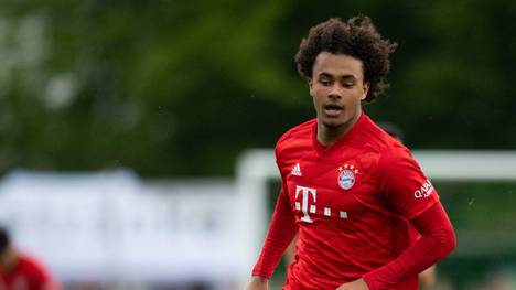 Joshua Zirkzee will mit der U19 des FC Bayern den nächsten Sieg in der Youth League einfahren