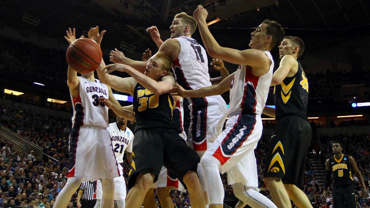 Gonzaga wirft Uhls Hawkeyes raus