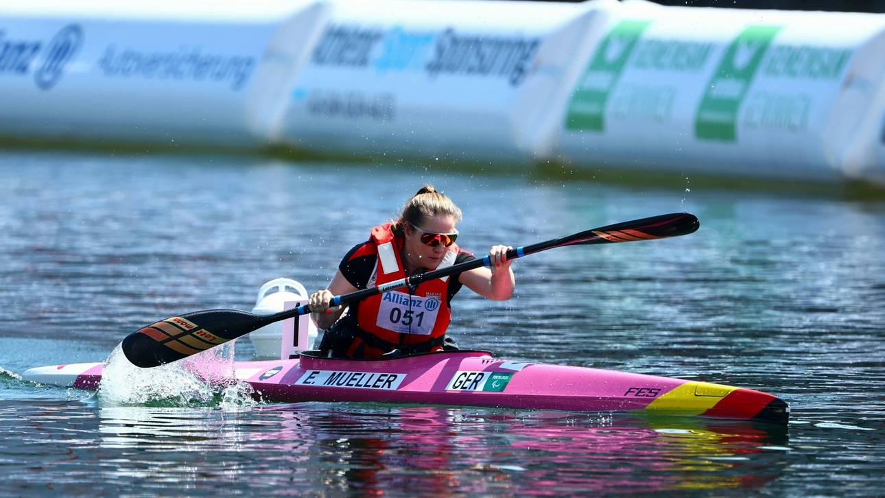 Kanu: Fahnenträgerin Müller im Finale