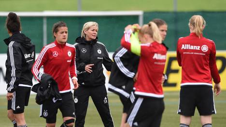 Die deutsche Frauen-Nationalelf bestreitet gegen die Schweiz die WM-Generalprobe