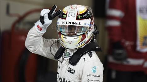 Lewis Hamilton startet in Bahrain von ganz vorne