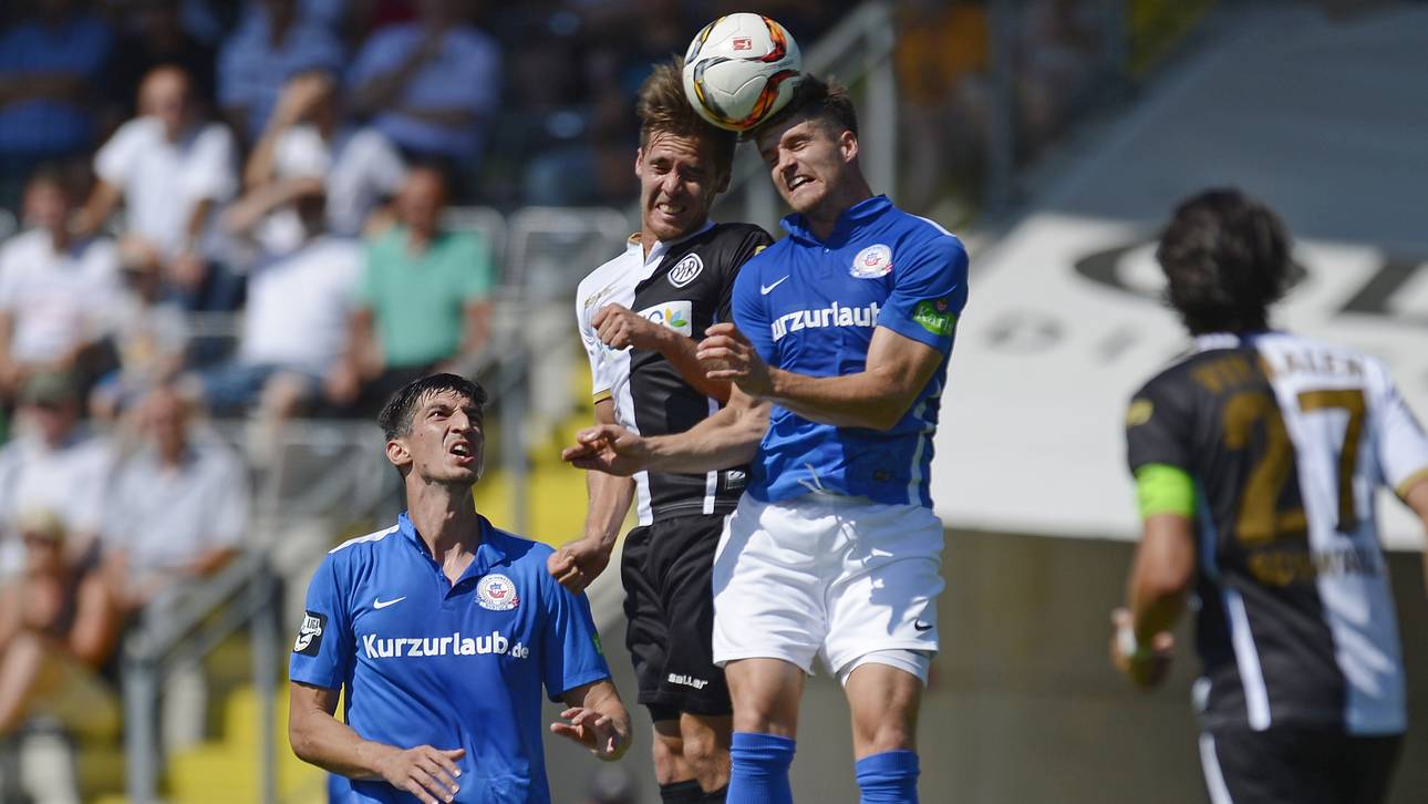 Hansa mit Remis, Mainz II klettert