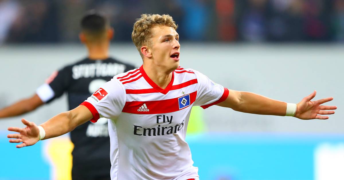 Jann-Fiete Arp vom Hamburger SV bei Tottenham Hotspur begehrt