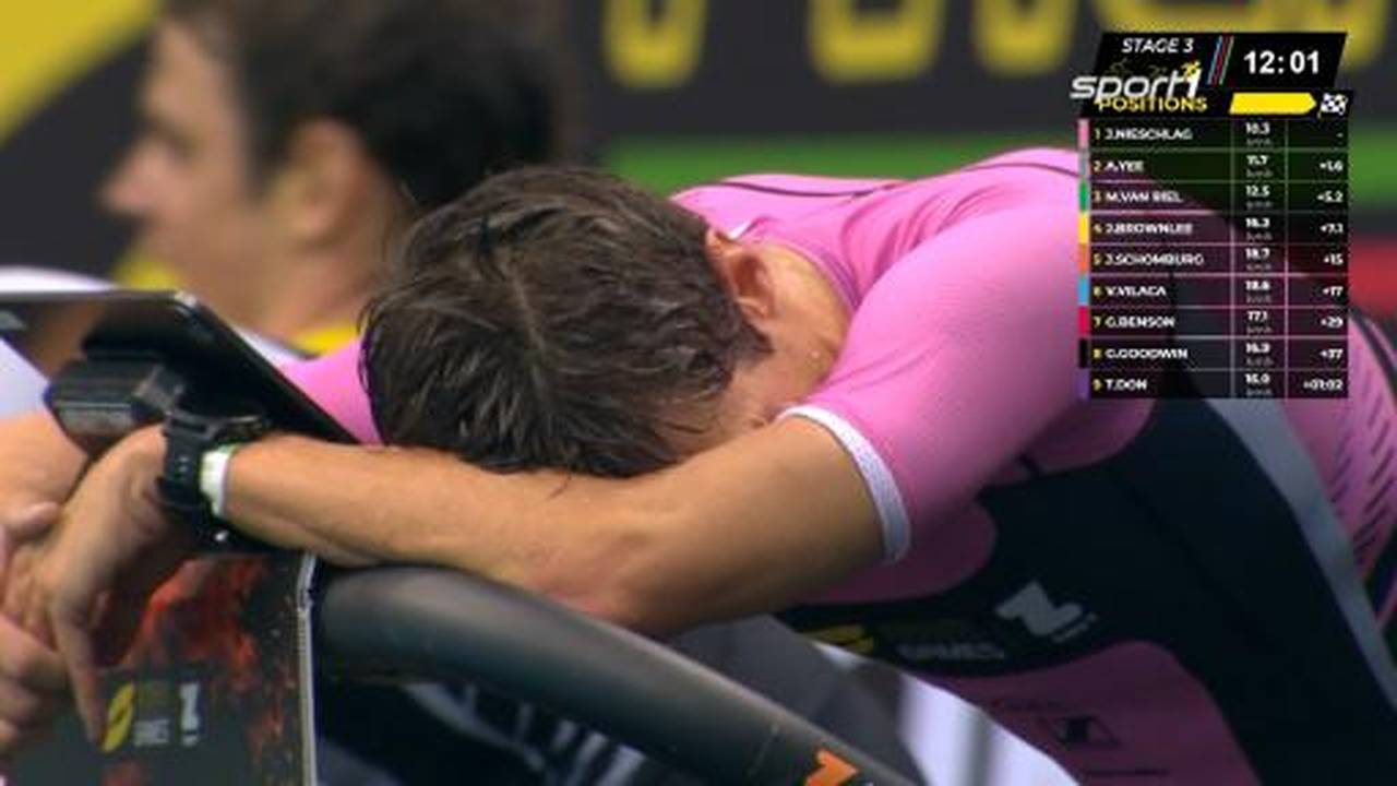 Super League Triathlon: Justus Nieschlag sichert sich in London Silber