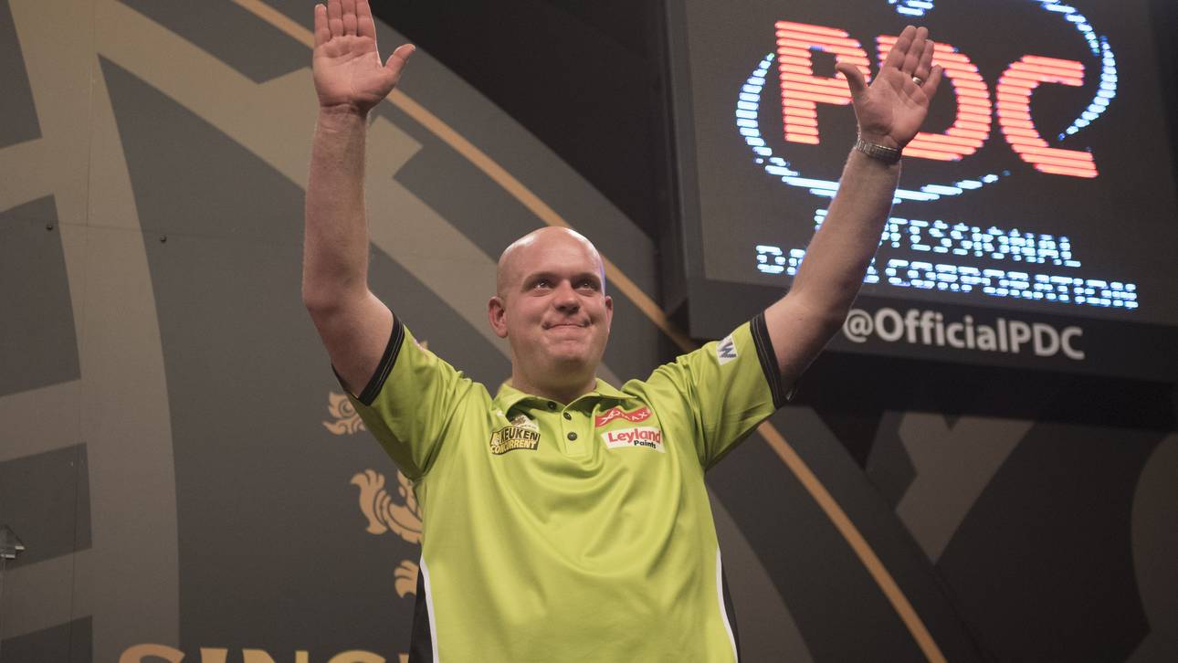 Darts Matchplay: MvG triumphiert