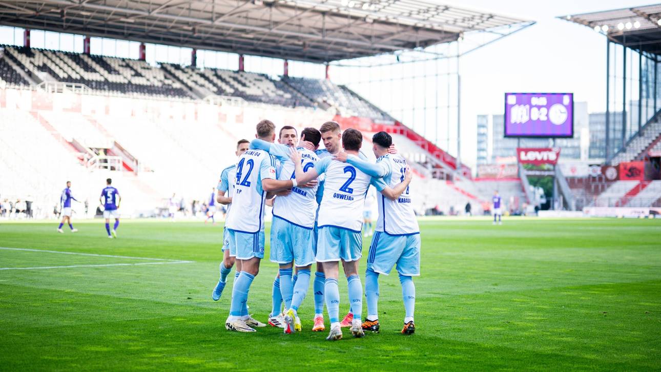 Schalke feiert Klassenerhalt – Osnabrück erster Absteiger