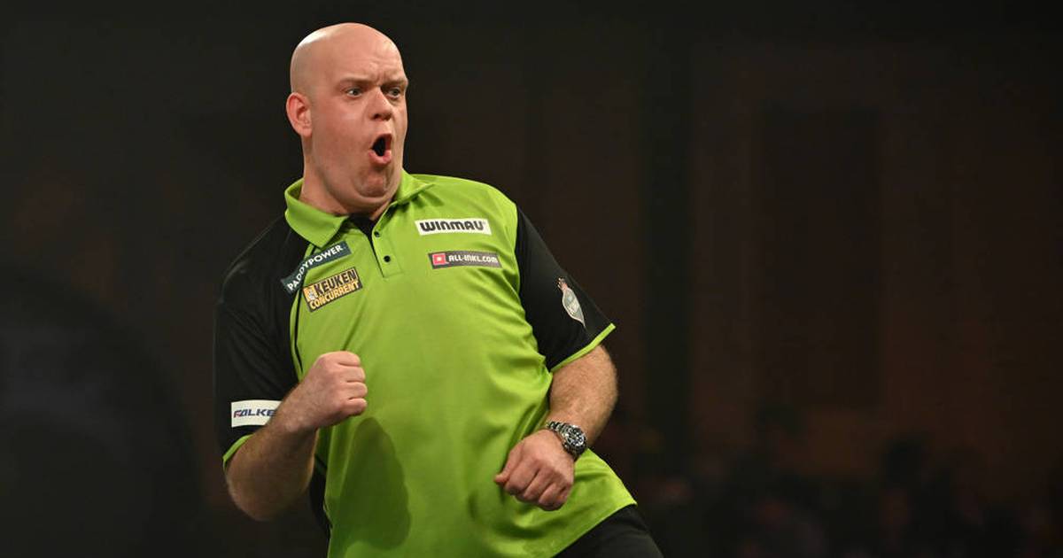 DartsWM 2025 MvG fordert Überraschungsmann