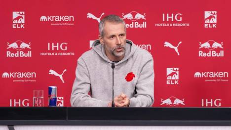 RB Leipzig hat Xavi Simons fest verpflichtet. Das freut auch RB-Trainer Marco Rose - der viel von dem Niederländer hält.