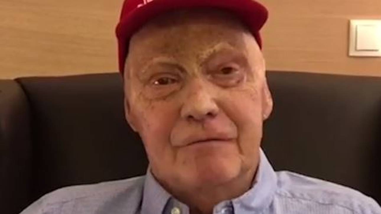 Lauda meldet sich mit Video zurück