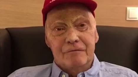 Niki Lauda musste sich einer Lungenoperation unterziehen