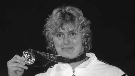 Ilke Wyludda gewann in Atlanta 1996 Gold bei Olympia