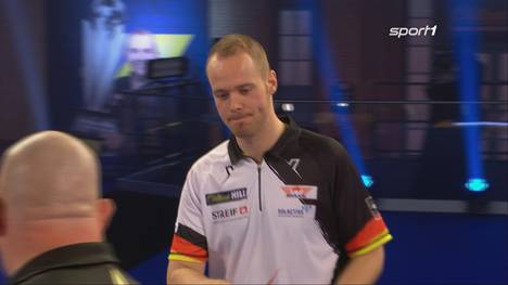 Gegen Mervyn King zeigt der "Maximiser" phasenweise sein Können. Doch in den entscheidenden Momenten ist sein Kontrahent aus England eiskalt.