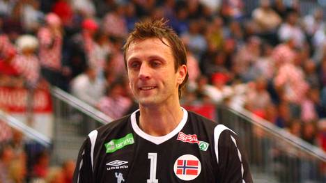 Steinar Ege bei der Handball-EM 2010 für Norwegen