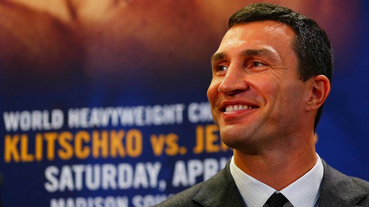 Schwergewichtsweltmeister Wladimir Klitschko "ist glücklich, wieder hier zu sein"